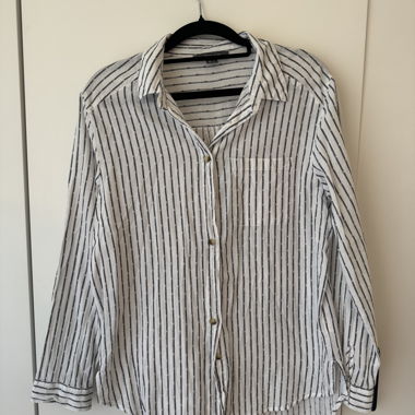 Camicia abbottonata a righe