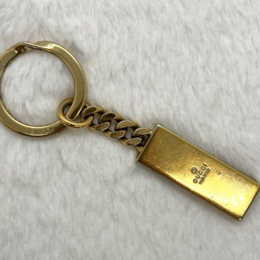 Gucci Schlüsselanhänger goldfarben 