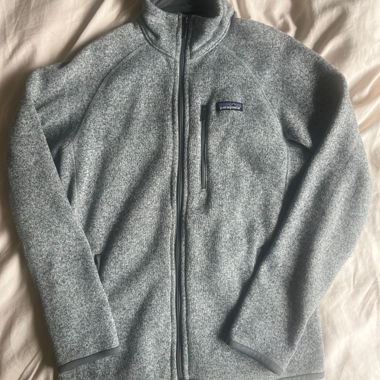 Maglione in pile Patagonia grigio - taglia S