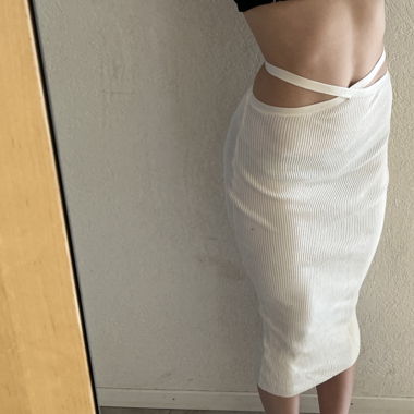 Jupe blanche