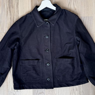 UNIQLO Black Jacket with Button Placket