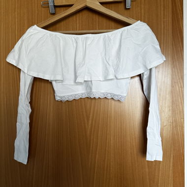 Weisses Bardot-Top von Tally Weijl
