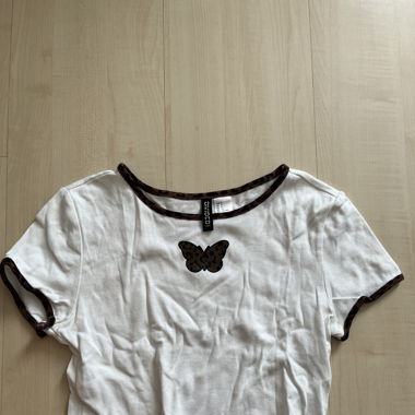 Crop top mit print