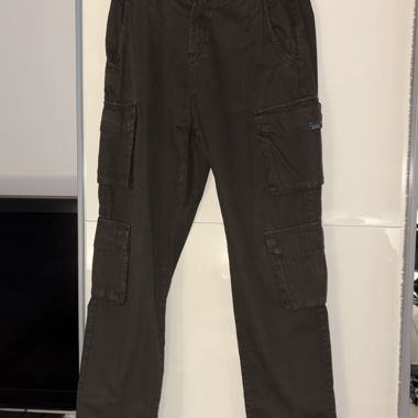 Dark brown cargo pants (defective)