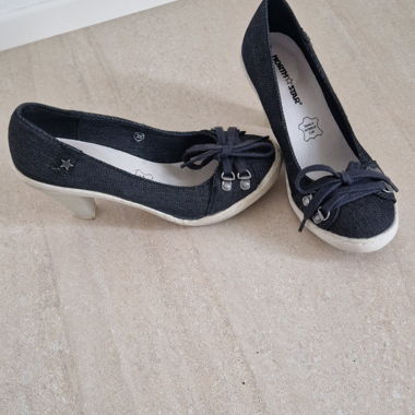 Navy Damen-Pumps
