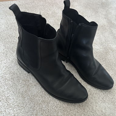 Buffalo schwarze Schuhe elegant 