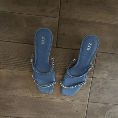 Zara open heels