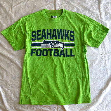 Seattle Seahawks Football thick seamless knit tee