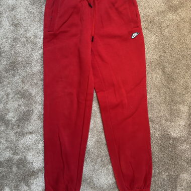 Nike Fleece-Jogginghose Rot – Grösse S