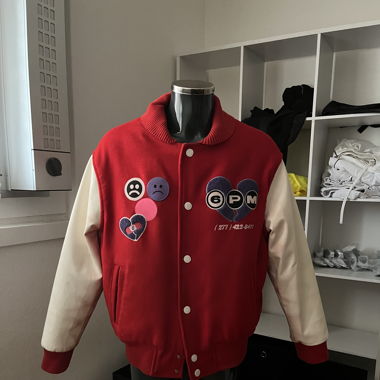 6om collage jacket 