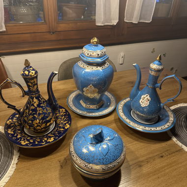 Orientalisches Porzellan-Set