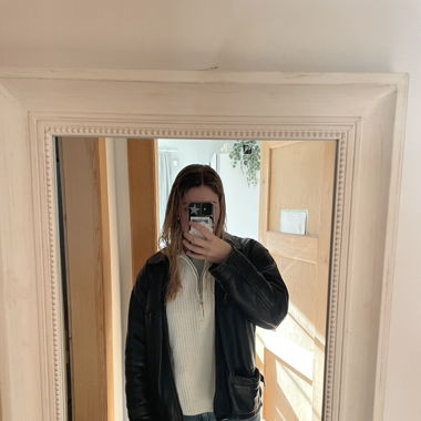 Lederjacke 