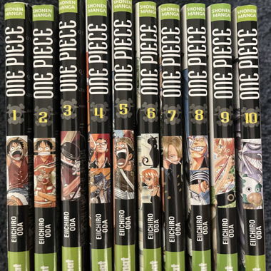 Manga One Piece tome 1-10