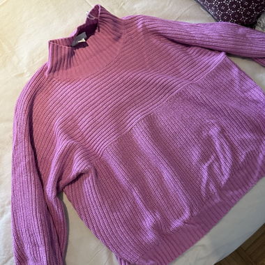 Pink sweater