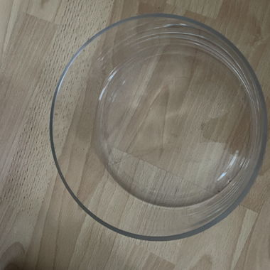 Glasschale