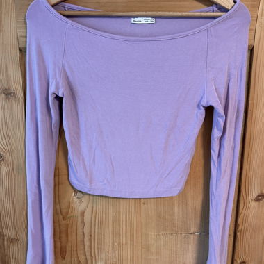 Top a maniche lunghe Bershka