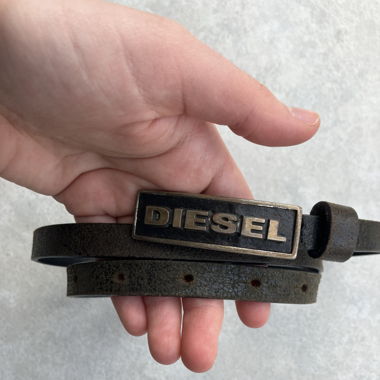 Vintage Diesel Gürtel braun