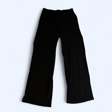 Schwarze Weite Hose