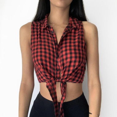 Schwarz&Rot Top