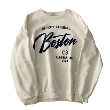 Sweatshirt de baseball Boston