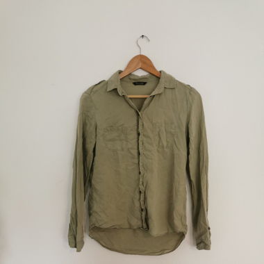 Blouse Massimo Dutti S 36 verte