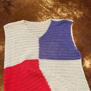 HANDMADE cotton jumper