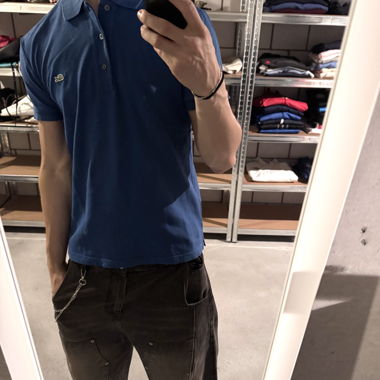 Lacoste blaues Poloshirt