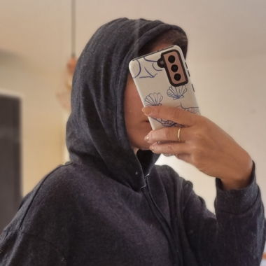 Gemütlicher Crop-Hoodie