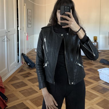 Lederjacke von The Kooples