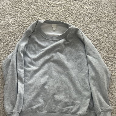 grey sweater