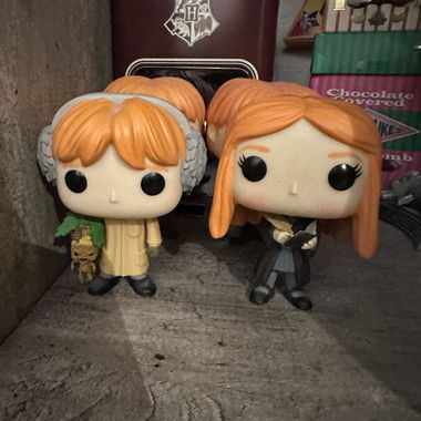 Funko Pop Harry Potter, set, Ron and Ginny Weasley