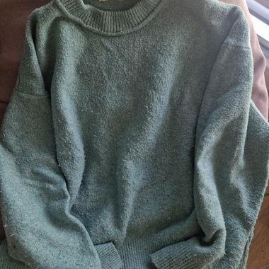 Oversized Green Sweater