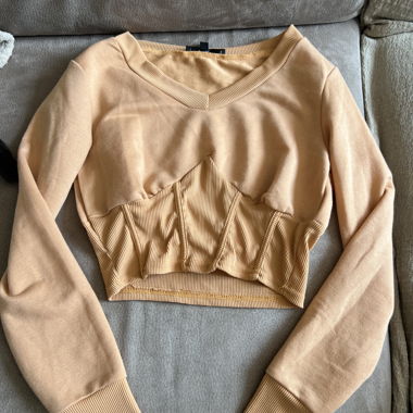 Pull crop top Petite