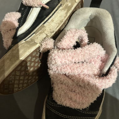 Baskets Vans avec peluche