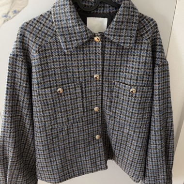 Kurzjacke mit Karomuster H&M