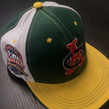 Baseball Cap gruen/gelb