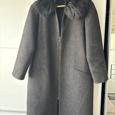 Cappotto lungo nero Zara