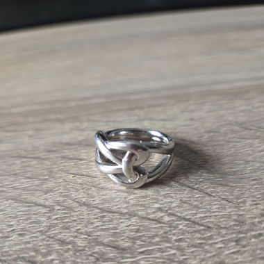 Bague en argent Pierre Lang
