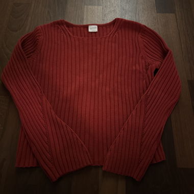 Red Knit Sweater