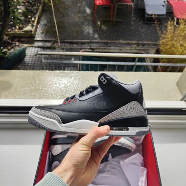 Jordan 3 Retro OG Black Cement EU 42.5