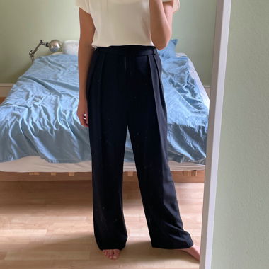 Pantalon de costume noir de Keep Loving
