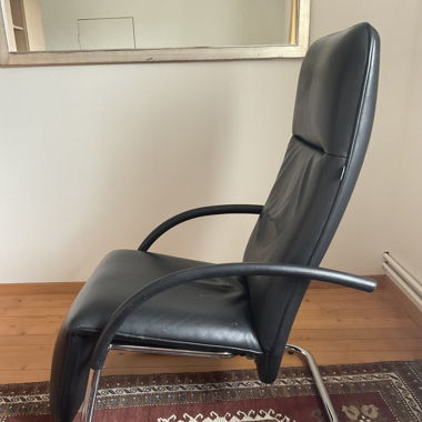 Vintage 1980er Franz Fertig Fino Sessel 