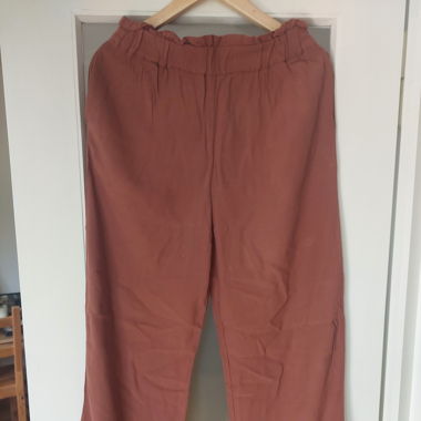 Fabric trousers