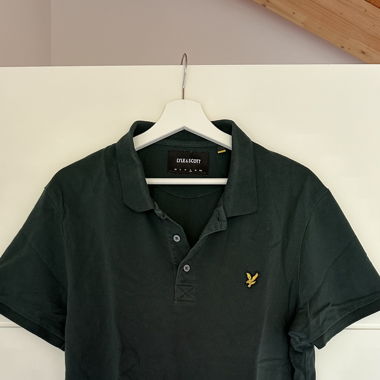 Dunkel grünes Lyle & Scott Polo
