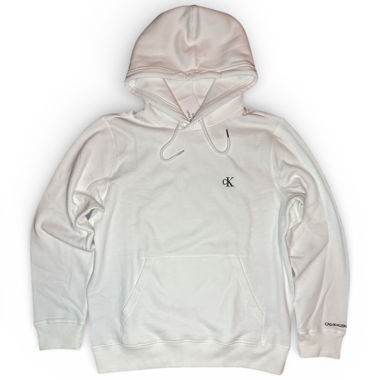Calvin Klein Jeans Kapuzenpullover weiss XL