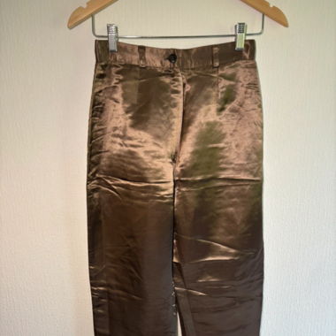 Pantalon en satin 