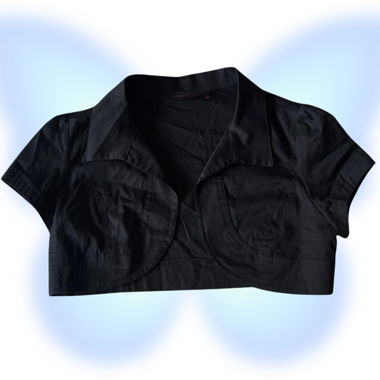  Y2K Cropped Bolero