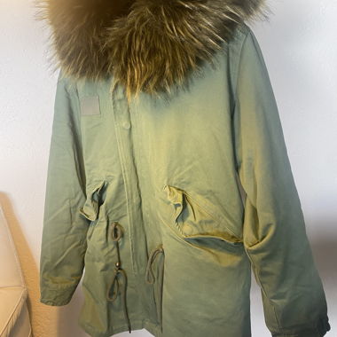 Magnifique veste khaki pour hiver 