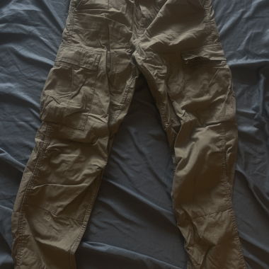 Pantalone cargo marrone chiaro