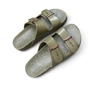 Tongs vert olive